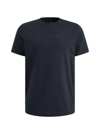 PME Legend - T-Shirt aus Baumwolljersey mit Artwork blau - Gr. - L