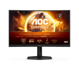 AOC C27G4ZXU Curved-Monitor 68.5cm (27") Full HD | c27g4zxu | VA - 1ms