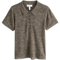 Next T-Shirt N. Premium körpernahes T-Shirt mit Henley-Kragen (1-tlg)