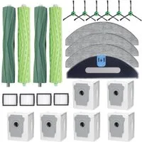 VERCO Reinigungsbürsten-Set Reinigungskit für iRobot, Roomba Combo i5, i5 Plus, J5, J5 Plus, (24-tlg), Ersatz Teile Set Wartungskit Filter Seitenbürste Zubehör Bürste