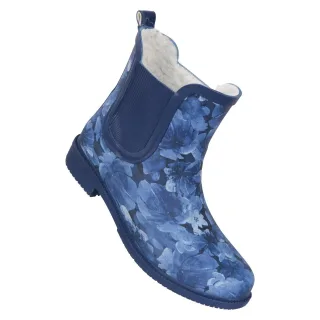 Mountain Warehouse Womens/Ladies Floral Gummistiefel (Dunkelblau)