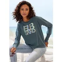 Elbsand Langarmshirt Ilda mir Frontprint