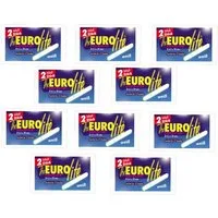 Behr Knicklicht Knicklichter weiß 4.5 x 39mm 20 50 100 Stück Angeln Bissanzeiger Pose, mit kostenlosem Posenadapter in jeder Packung