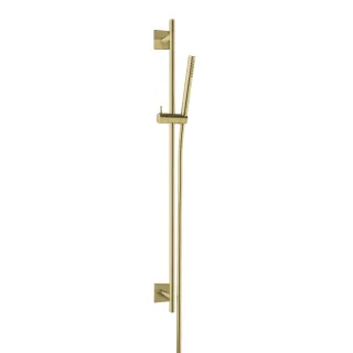 Herzbach spa ix pvd Wannen-Set 90 eckig 70 stab bs 160 brass, Brass Steel, 21.922700.2.41 21.922700.2.41