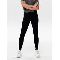 ONLY Ankle-Jeans ONLBLUSH MID SK AK RW DNM REA2343 NOOS ausgefranste Säume