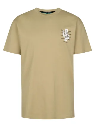 Petrol Industries - Boys T-Shirt SS Classic Print Light Tan - Gr. - 176