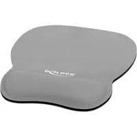 Ergonomisches Mauspad mit Gel Handballenauflage grau