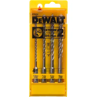 DEWALT EXTREME 2 Hammerbohrer-Set SDS-plus 4-tlg. II - DT9702-QZ