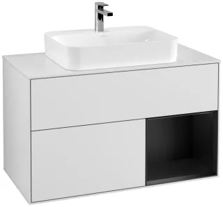 Villeroy & Boch Waschtischunterschrank Finion G37 1000x603x501mm Wandbel WT mit., G371PDMT G371PDMT