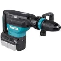 Akku-Stemmhammer HM002GZ03 XGT, SDS-max, 80Volt (2x40V), Meißelhammer blau/schwarz, ohne Akku und Ladegerät