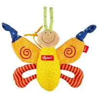 Sigikid Greifspielzeug Aktiv-Greifling Schmetterling PlayQ (1-tlg)