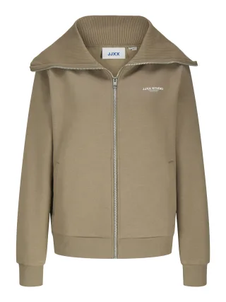 JJXX - JXSTUDIO VESTERBRO FLAT KNIT ZIP SWT SN - Gr. - L