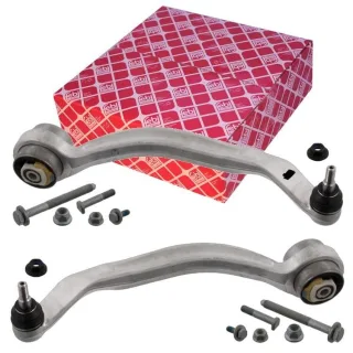 2 Febi Querlenker vorne unten hinten Audi A4 A6 A8 Skoda Superb VW Passat