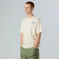 The North Face T-Shirt M COORDINATES TEE S/S mit auffälliger Rücken-Grafik, Kurzarm-Design, aus Baumwolle