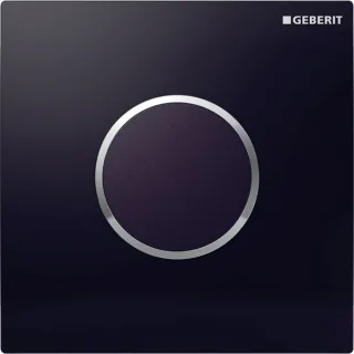 Geberit HyTronic Urinal-Steuerung Sigma10 schwarz/verchromt Zink-Druckguss berührungslos Infrarot/Ne 116025KM1