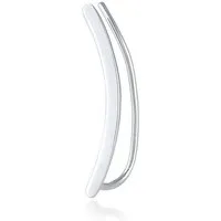 Elli Ohrklemme Single Earclimber Ohrklemme Gewölbt 925 Silber
