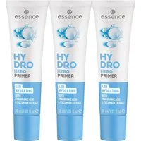 Essence Primer HYDRO HERO PRIMER, 3-tlg., mit Hyaluronsäure und Gurkenextrakt