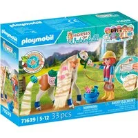 Playmobil® Ellie & Pferd mit Kreppeisen (71639), Horses of Waterfall Konstruktions-Spielset, (33 St), Made in Europe