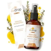 bedrop Mundspray Propolis Halsspray / Mundspray mit Manuka Honig & Anis - 30ml, Für die Mund- und Rachenpflege