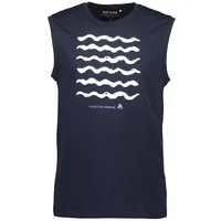 Blue Seven Muskelshirt Blue Seven Herren Muskelshirt Tank Top Wellen dunkelblau (1-tlg)