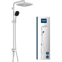 Grohe Duschsystem Vitalio Comfort 250 Flex Duschsystem, Quickfix, chrom (26986001)
