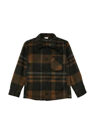 s.Oliver - Indoor-Jacke braun/schwarz - Gr. - 176