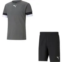 PUMA Fußballtrikot Puma Herren Set Trikot+Hose teamRISE Jersey 704932+704942