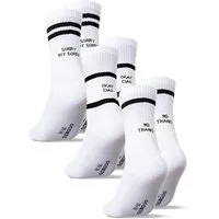 OCCULTO Tennissocken Damen & Herren Statement Tennis Socken 3er Pack (Modell: Leo) (3-Paar)