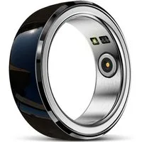 KINSI Fitness-Tracker Intelligenter Ring für Gesundheitsmonitoring,Wasserdicht, Verfolgt Echtzeit-Schlaf, Herzfrequenz & Blutoxygen