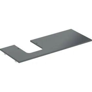 Geberit ONE Waschtisch-Platte Ausschnitt links für Aufsatzwaschtisch Schalenform 505125002