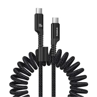 Baseus 1M USB-C to USB-C Cable 100W High Power Delivery Car Fast Charging Data Cable for Charging Phones Tablets And Lap