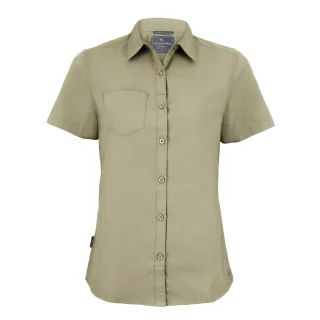 Craghoppers Womens/Ladies Expert Kiwi Kurzarm-Shirt (Pebble Brown)