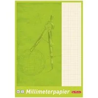 Herlitz Millimeterpapier Herlitz Millimeterpapier / 25 Blatt / DIN A4