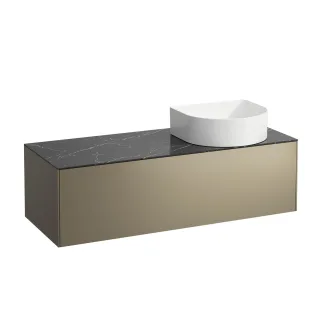 LAUFEN Waschtischunterschrank SONAR f.WT H812340/1/2/3 1 Schubl 1175x455 Ausschn re Titan? Marqu H4054230341421