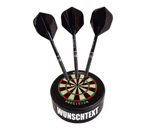 McDart Precision Mini Dartboard mit Wunschtext