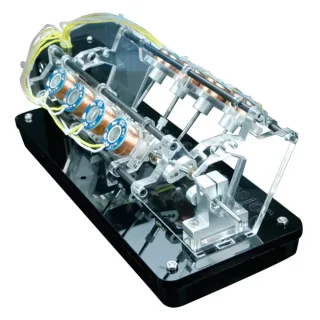 Electromagnet Engine Digital Magnetio Levitation V Type High Speed Motor Educational Science Toy for Kids Birthday Gift