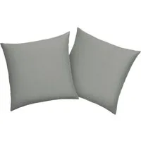 OTTO home Kissenbezug Desner 100% Microfaser, extra weich, allergikerfreundlich, (2 Stück), uni Kissenhülle, Premium Qualität, schnell trocknend, pflegeleicht