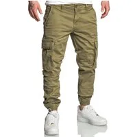 Amaci&Sons Chinohose PLANO Cargo Jogger-Chino Herren Cargo Jogger Chino Jeans Hose