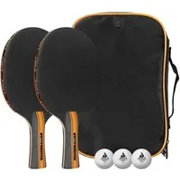 Joola Tischtennisschläger Set "Classic" mit 2 Schlägern (Set, inkl. 3 Bälle und Tasche)