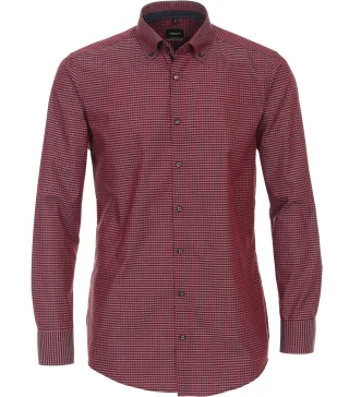 VENTI - Businesshemd rot - Gr. - 44