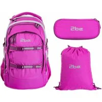 Schulrucksack Schulrucksack-Set (Set, 4-tlg., inkl. Regencape, Inkl. Schulrucksack, inkl. Schlampermäppchen, inkl. Sportbeutel), inkl. Regencape, Turnbeutel und Schlampermäppchen