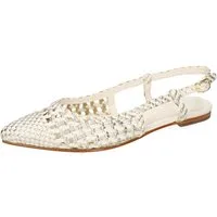 Melvin & Hamilton Fiora 3 Leder-Ballerinas für Damen Ballerina Flache Absätze, Echtes Leder, Von Hand geflochten