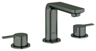 GROHE 3-Loch-Einhand-Waschtischbatterie Lineare, 20304_1 hard graphite gebürstet, 20304AL1 20304AL1