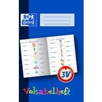 OXFORD Schulheft Vokabelheft A4 16 Blatt 3V (3-spaltig zum Malen)