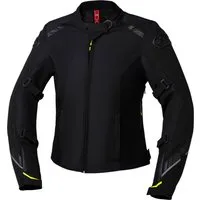 IXS Motorradjacke Carbon-ST wasserdichte Damen Motorrad Textiljacke herausnehmbares Innenfutter,wasserdicht