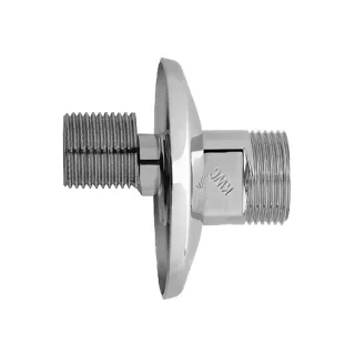 KWC Absperranschluss Excenter 10 mm, 1/2 x 3/4, chromeline,530546 530546