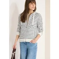 CECIL Sweatjacke aus softem Materialmix