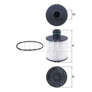 Mahle ?lfilter Alfa Romeo Fiat Opel 1,3