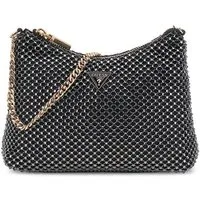 Guess Umhängetasche HWCE9350170 ZALINA TOP ZIP SHOULDER BAG Woman Schultertasche (Stück, 1), Logoschriftzug