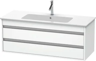 Duravit Ketho Waschtischunterbau wandhängend Weiß Matt 1200x475x480 mm - KT643101818 KT643101818